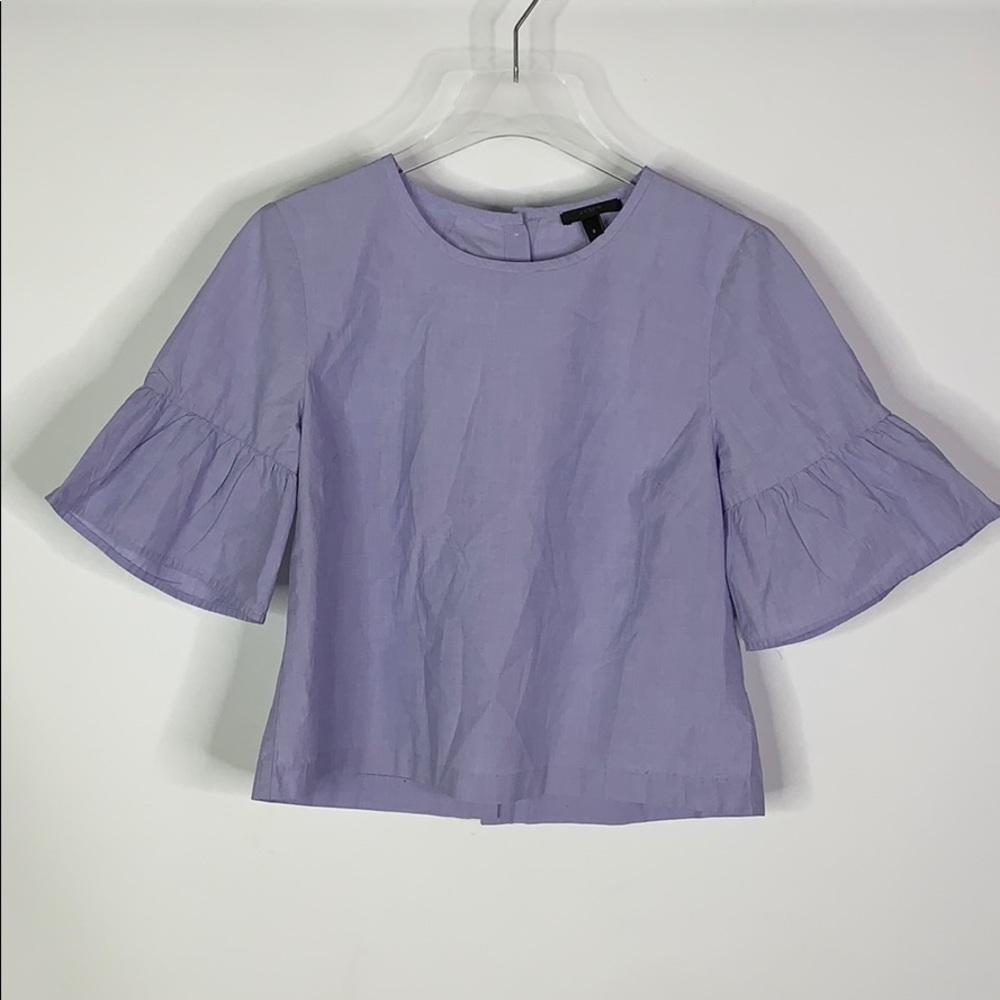 J. Crew Short Sleeve Blouse Size 8